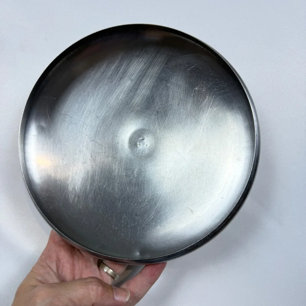 Vintage Revere Ware Copper Bottom 2 Qt Saucepan Pot w/ Lid 7.25
